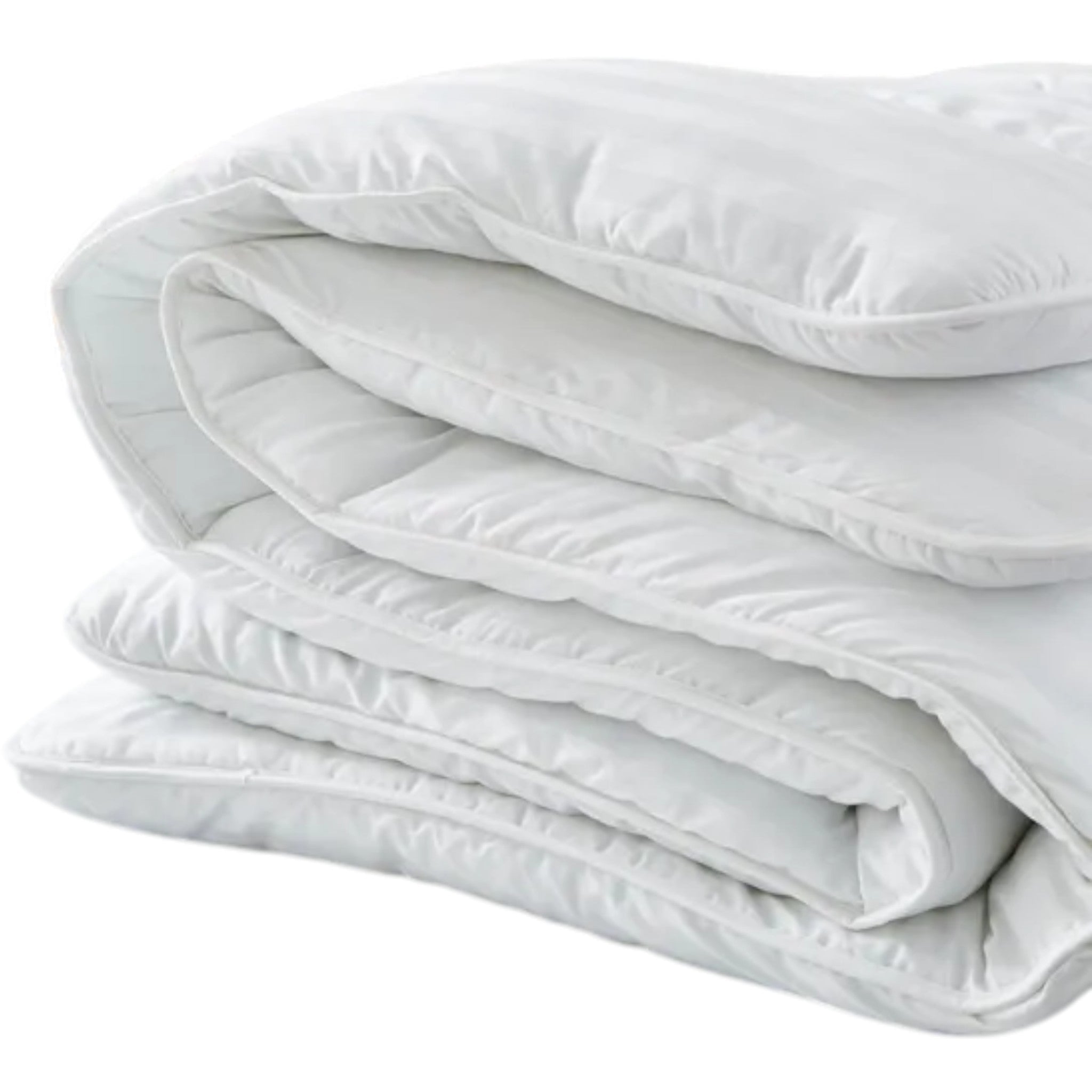 Soft and lightweight white duvet, perfect for all-season comfort. hypoallergenic, breathable duvet adds luxury and warmth to any bedroom. Single, Double King.